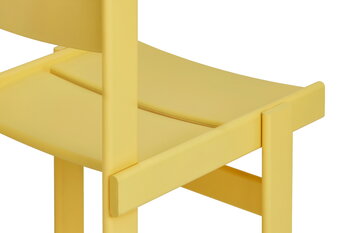 Hem Bullnose chair, yellow