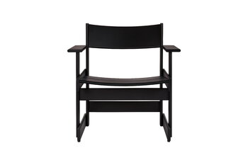 Hem Fauteuil lounge Bullnose, noir