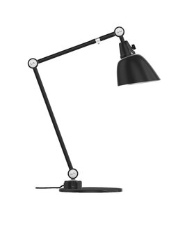 Midgard Modular 551 table lamp, black - aluminium