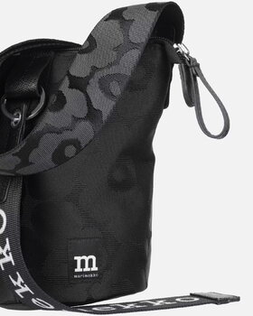 Marimekko Borsa a tracolla a secchiello Essential, Unikko nero, immagine extra