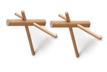 Normann Copenhagen Sticks hooks 2 pcs, oak