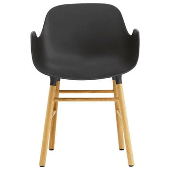Normann Copenhagen Form armchair, black - oak