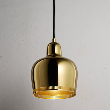 Artek Lampada a sospensione Aalto A330S "Golden Bell Savoy", ottone