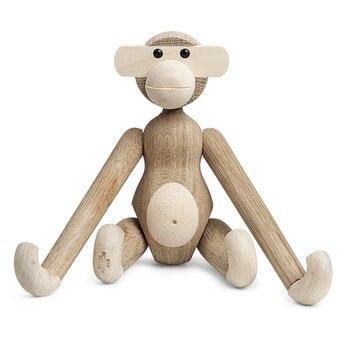 Kay Bojesen Wooden Monkey, klein, Eiche – Ahorn