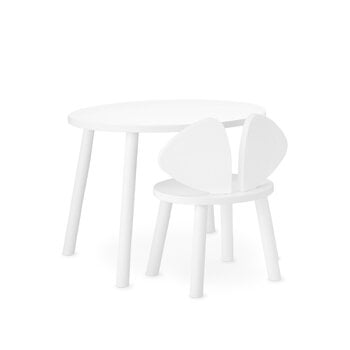 Nofred Mouse children's chair, white