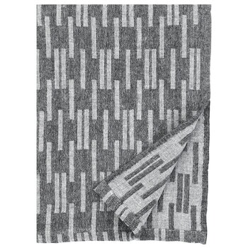 Lapuan Kankurit Arki blanket, dark grey - light grey