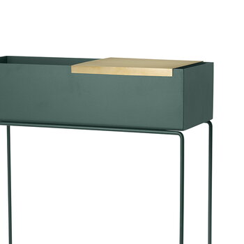 ferm LIVING Vassoio per fioriera Plant Box, ottone