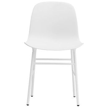 Normann Copenhagen Form chair, white steel - white