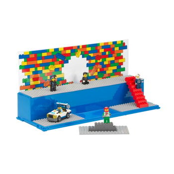 Room Copenhagen Lego Play & Display vitriini, kirkkaansininen