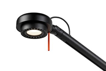 HAY Fifty-Fifty wall lamp, soft black