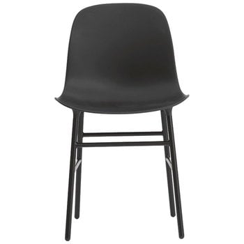 Normann Copenhagen Form chair, black steel - black