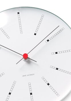 Arne Jacobsen AJ Bankers wall clock 48 cm, white