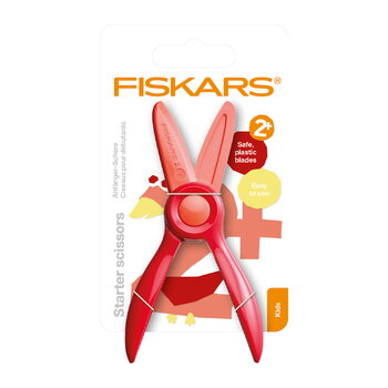 Fiskars Starter scissors, red