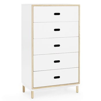 Normann Copenhagen Kabino dresser with 5 drawers, white