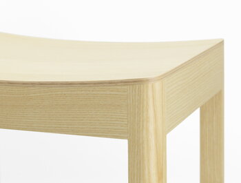 Artek Atelier bar stool, 65 cm, lacquered ash