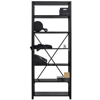 Lundia Classic open shelf, high, black