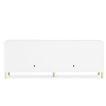 Normann Copenhagen Kabino sideboard med lådor, vit