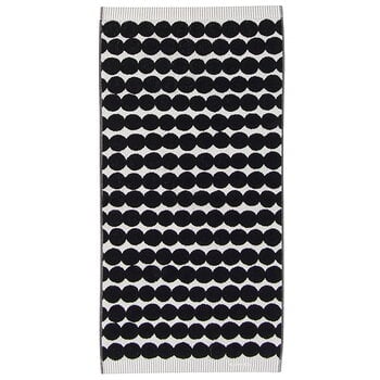 Marimekko Essuie-mains Räsymatto, noir - blanc