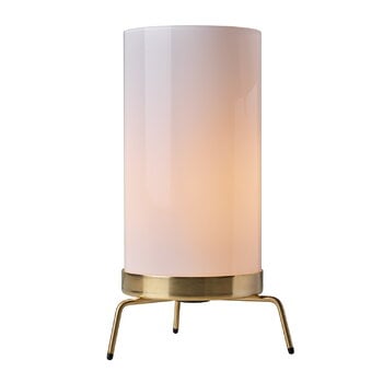 Fritz Hansen PM-02 table lamp, opal - brass