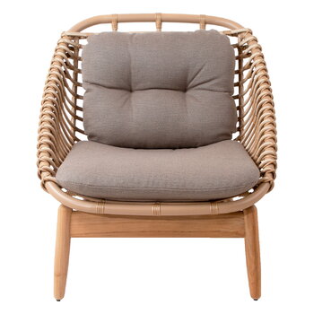 Cane-line String lounge chair, natural - taupe