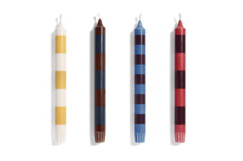 HAY Candela Stripe, bordeaux - blu scuro, immagine extra