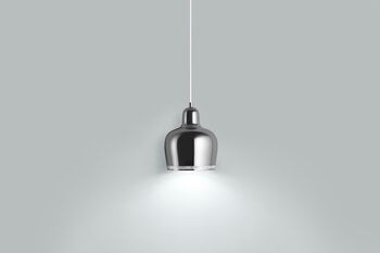 Artek Aalto pendant A330S "Golden Bell", chrome, extra image