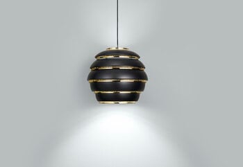 Artek Aalto pendant A331 "Beehive", black - brass