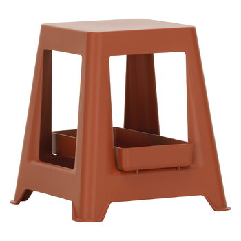 Vitra Chap RE stool, brick
