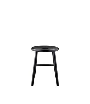 FDB Møbler Tabouret J27, hêtre noir