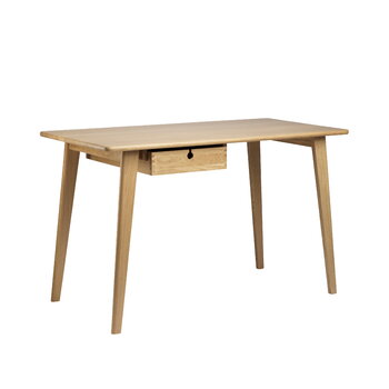 FDB Møbler C67 Butler desk, 120 cm, lacquered oak