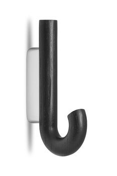 Gejst Hook koukku, mini, musta tammi - kromi, tuotteen lisäkuva