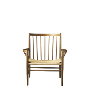 FDB Møbler J82 lounge chair, smoked oak