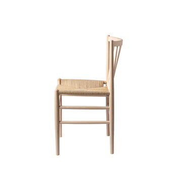 FDB Møbler J80 chair, soaped beech - paper cord