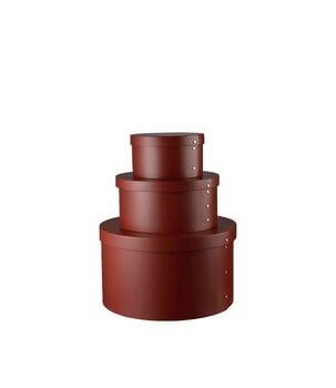 FDB Møbler X3 Drejo shaker box, 31 cm, oxide red, extra image