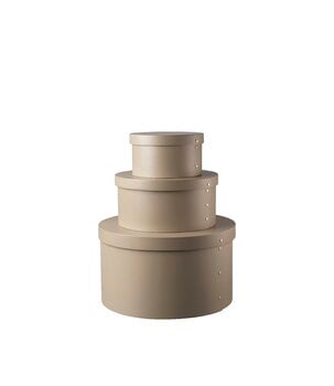 FDB Møbler X3 Drejo shaker box, 22 cm, grey beige, extra image