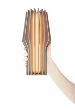 Eva Solo Radiant portable table lamp, pearl beige