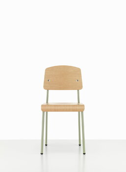 Vitra Standard chair, Prouvé Gris Vermeer - oak