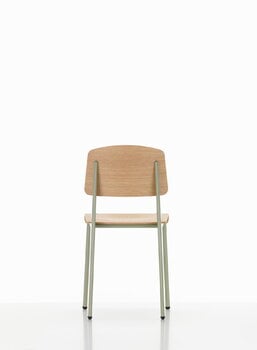 Vitra Standard chair, Prouvé Gris Vermeer - oak