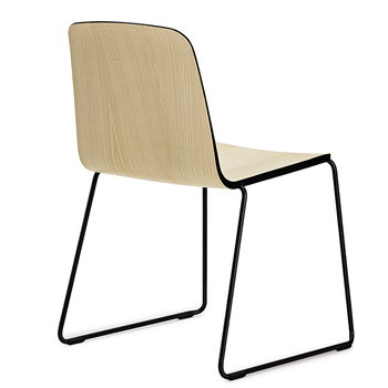 Normann Copenhagen Just Chair, Esche – schwarz