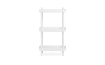 Normann Copenhagen Block shelf unit, white