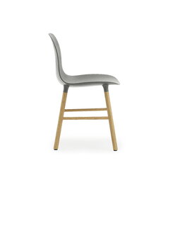 Normann Copenhagen Chaise Form, gris - chêne