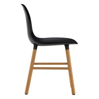 Normann Copenhagen Form stol, svart - ek