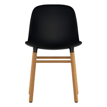 Normann Copenhagen Chaise Form, noir/chêne