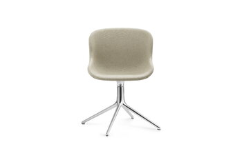 Normann Copenhagen Hyg chair, swivel, aluminium - Main Line Flax 20