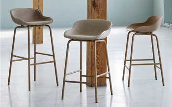 Normann Copenhagen Hyg bar stool, 65 cm, sand