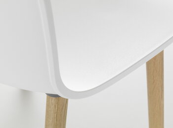 Vitra HAL Wood chair, oak - white