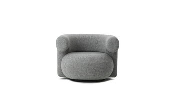 Normann Copenhagen Burra lounge chair, swivel, Hallingdal 0110