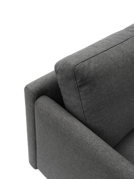 Normann Copenhagen Rar armchair, Re-born dark grey