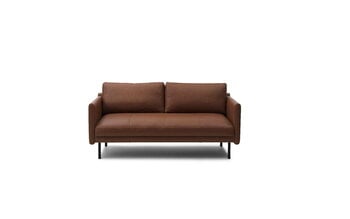 Normann Copenhagen Canapé 2 places Rar, cuir cognac Omaha