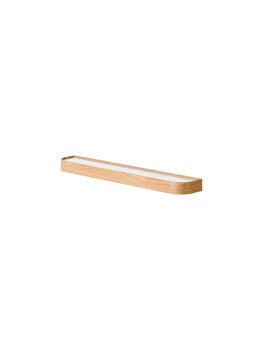 Audo Copenhagen Epoch shelf with rack 118, oak - fog, extra image